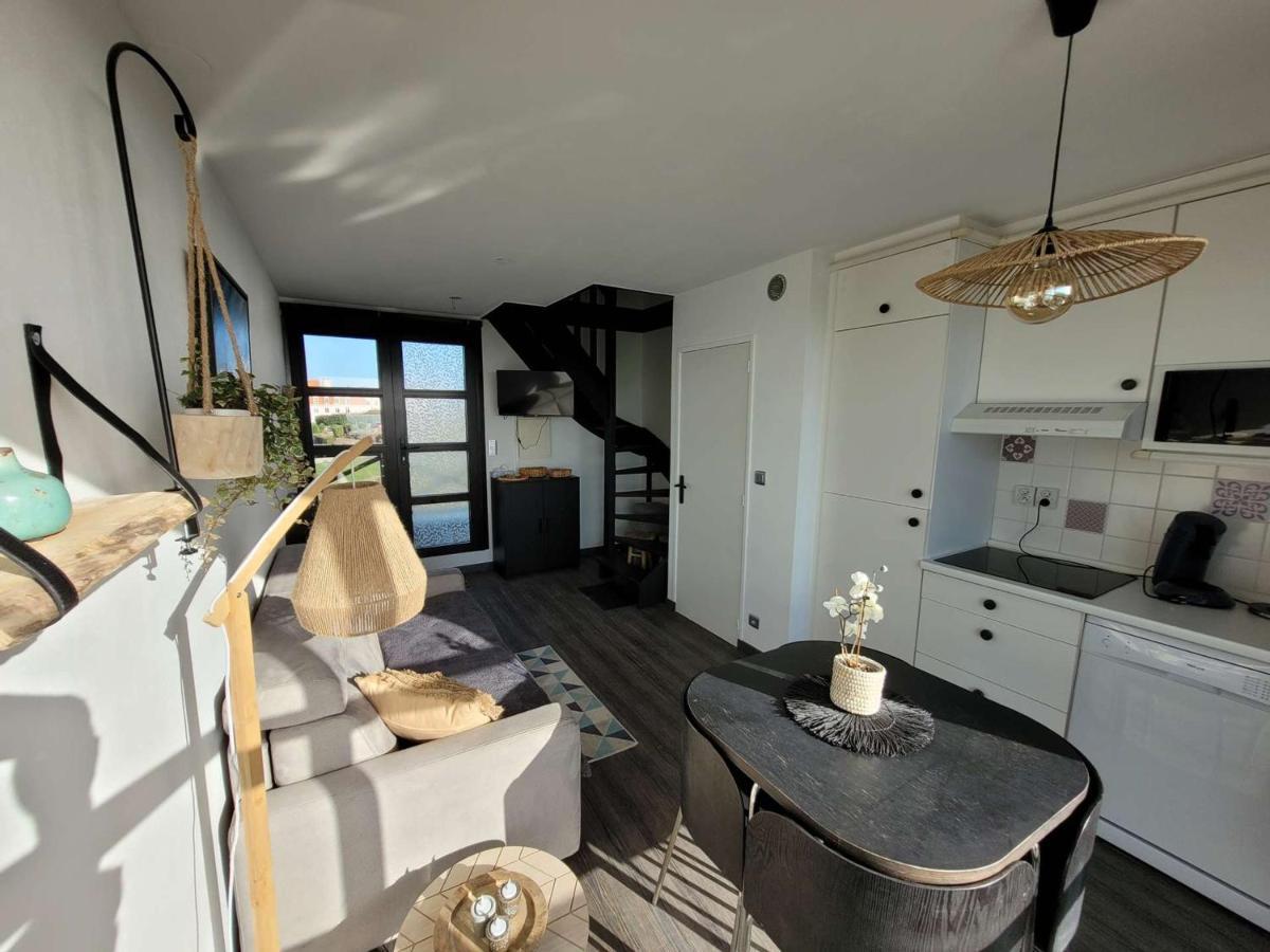 Duplex Neuf Avec Balcon Vue Mer, Parking Prive Et Wifi - 2 Pers, Proche Commerces - Fr-1-675-19 Apartment Wimereux Exterior photo